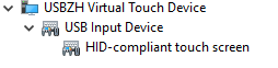 虚拟的USB触摸屏设备