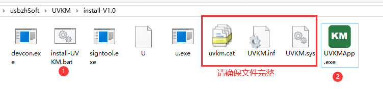 UVKM的安装